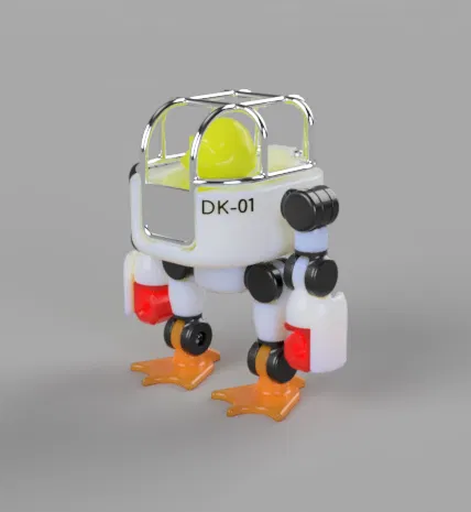 Duck Mecha: Bộ khung robot DK-01 Loader cho vịt cao su - Image 4