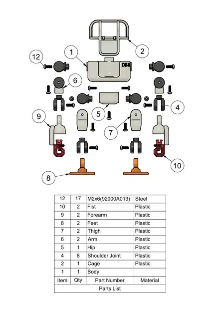 Duck Mecha: Bộ khung robot DK-01 Loader cho vịt cao su - Image 5