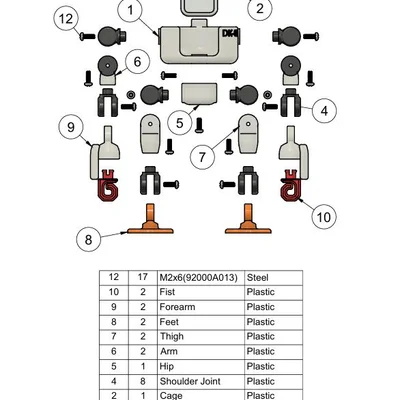 Duck Mecha: Bộ khung robot DK-01 Loader cho vịt cao su 5