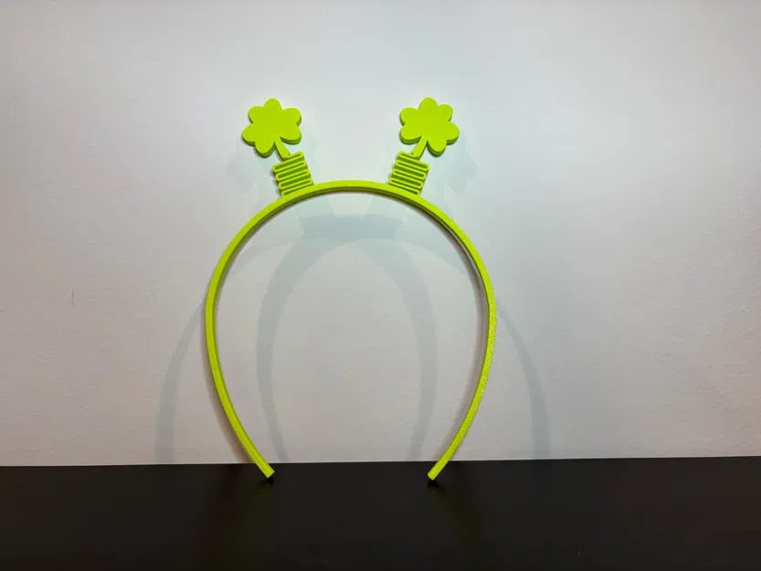 Bờm cài tóc chủ đề Ngày Thánh Patrick cho bé - Image 1