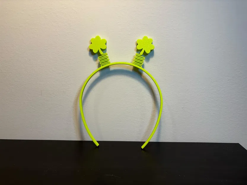 Bờm cài tóc chủ đề Ngày Thánh Patrick cho bé - Image 3