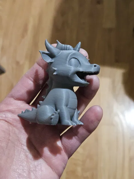 Mô hình rồng con Toothless (rồng không răng) trang trí 3D - Image 2