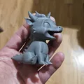 Mô hình rồng con Toothless (rồng không răng) trang trí 3D - Thumbnail 2