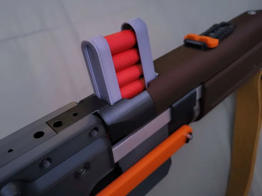 SLARP Lever Action Foam Dart Blaster - Biến thể SLAB phong cách Winchester M1895 - Image 3