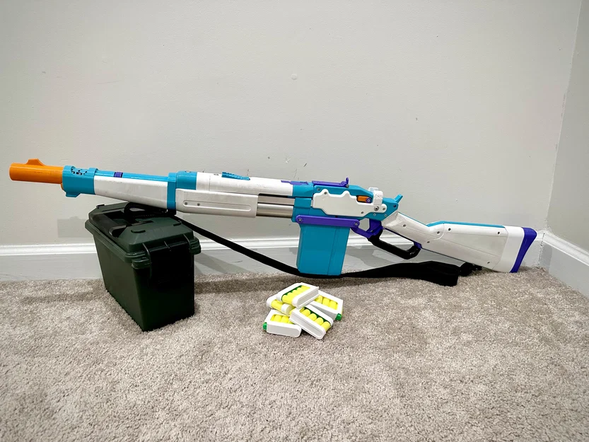 SLARPbine Lever Action Foam Dart Blaster - Image 1