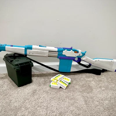 SLARPbine Lever Action Foam Dart Blaster
