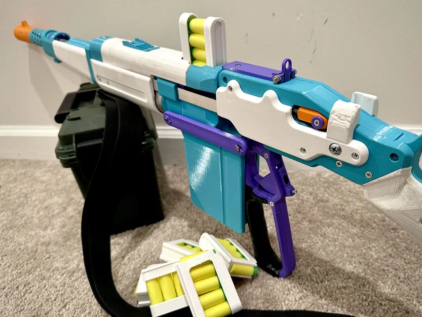 SLARPbine Lever Action Foam Dart Blaster - Image 2