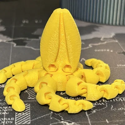 Mô hình Mực ống cử động linh hoạt (Articulated Squid)