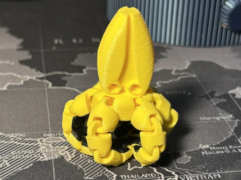 Mô hình Mực ống cử động linh hoạt (Articulated Squid) - Image 3