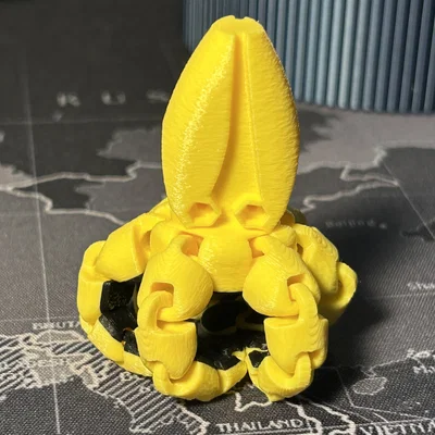Mô hình Mực ống cử động linh hoạt (Articulated Squid)