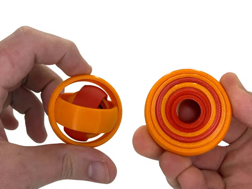 Gyro Fidget - Con quay hồi chuyển 6 vòng - Image 1