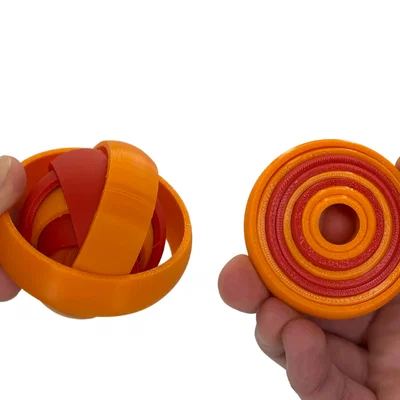 Gyro Fidget - Con quay 8 vòng