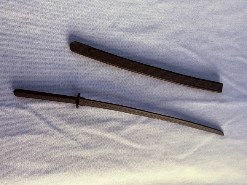 Bookmark Hình Kiếm Katana Samurai Kèm Vỏ Cài Sách - Image 5