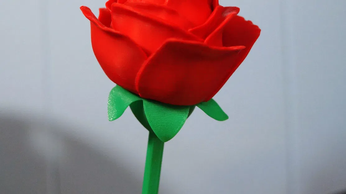 Mẫu cuống hoa hồng 3D đa năng, dễ in và lắp ráp - Image 1