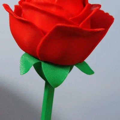 Mẫu cuống hoa hồng 3D đa năng, dễ in và lắp ráp