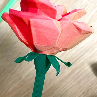 Mẫu cuống hoa hồng 3D đa năng, dễ in và lắp ráp