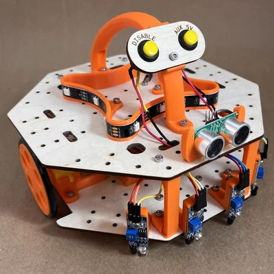 SPARKY v1.2: Nền tảng Robot giáo dục mở
