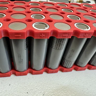 Khung Cố Định Pin 13S4P 21700 - Cho Bộ Pin 48V 20Ah Chắc Chắn