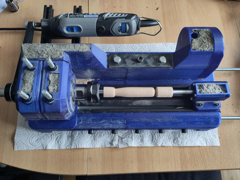 Giá đỡ Dremel cho Open Lathe V1 - Image 1