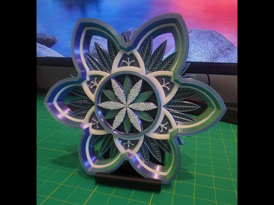 Tranh treo tường Mandala - Thumbnail 4