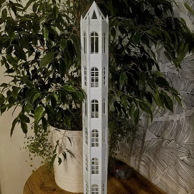 Moss Tower (Cột Leo Cây) - Thiết kế Module linh hoạt