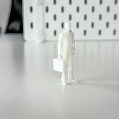 Mô hình doanh nhân thu nhỏ cho sa bàn