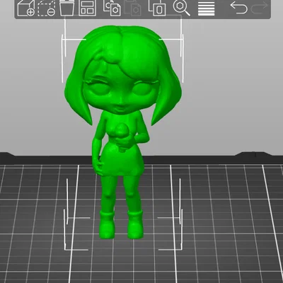 Mô hình 3D Taylor Swift phong cách Chibi đáng yêu cho người hâm mộ
