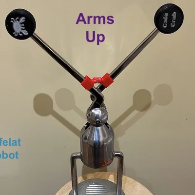Cafelat ROBOT: Giải pháp giữ tay cầm (Arms Up)