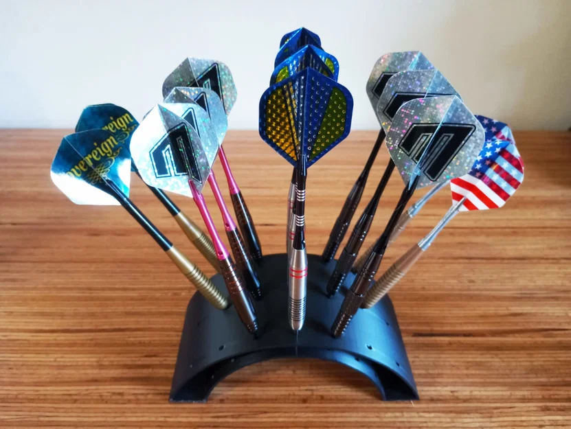 Giá đỡ phi tiêu 3D thông minh cho hệ thống Gridfinity (Dart Stand) - Image 1