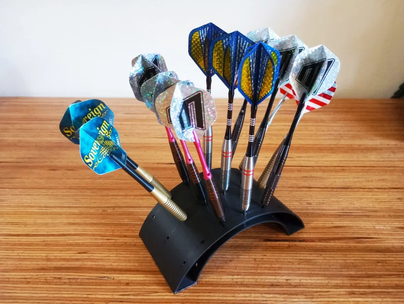 Giá đỡ phi tiêu 3D thông minh cho hệ thống Gridfinity (Dart Stand) - Image 2