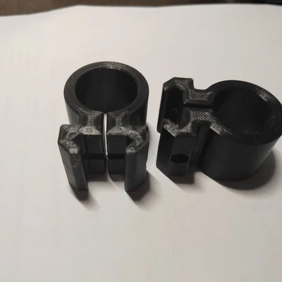 Giá đỡ đèn pin trên thanh RIS (D20, D22, D24, D25, D26, D28) cho Airsoft, súng ngắn, súng trường