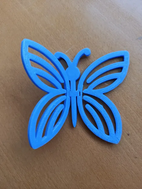 Mô hình bướm khớp nối linh hoạt (Articulated Butterfly) in 3D - Image 1