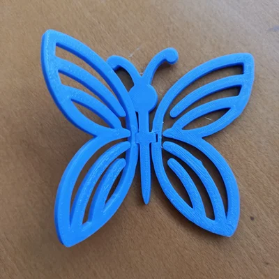 Mô hình bướm khớp nối linh hoạt (Articulated Butterfly) in 3D