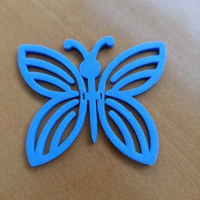 Mô hình bướm khớp nối linh hoạt (Articulated Butterfly) in 3D
