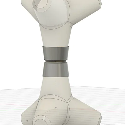 Mô hình cấu trúc Tetrapod và đầu nối - Đồ chơi in 3D sáng tạo