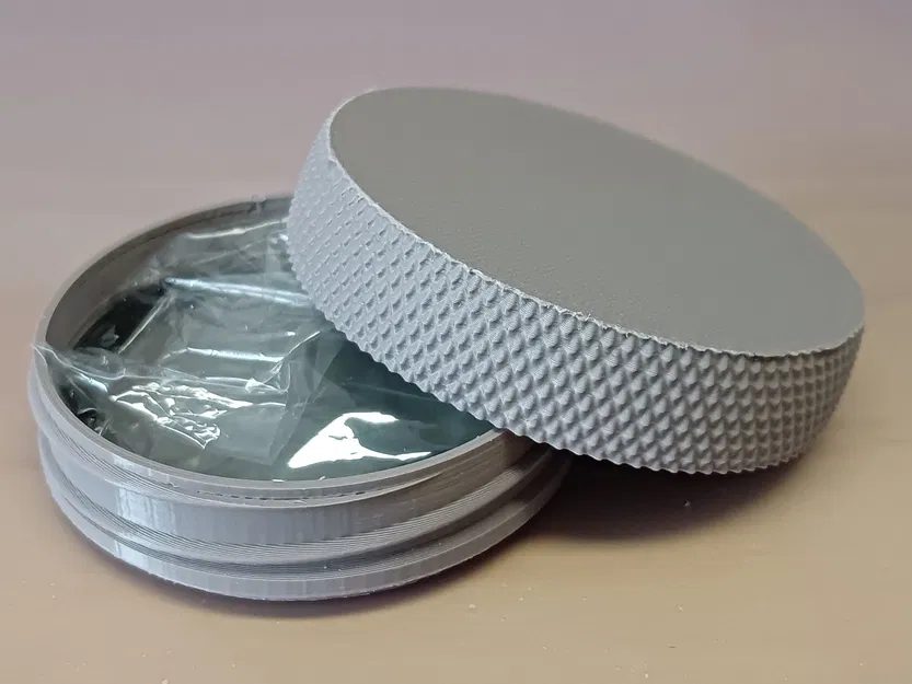 Hộp đựng đa năng tùy chỉnh có nắp vặn vân nhám in 3D - Image 1