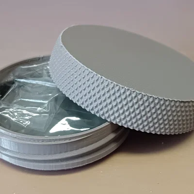 Hộp đựng đa năng tùy chỉnh có nắp vặn vân nhám in 3D