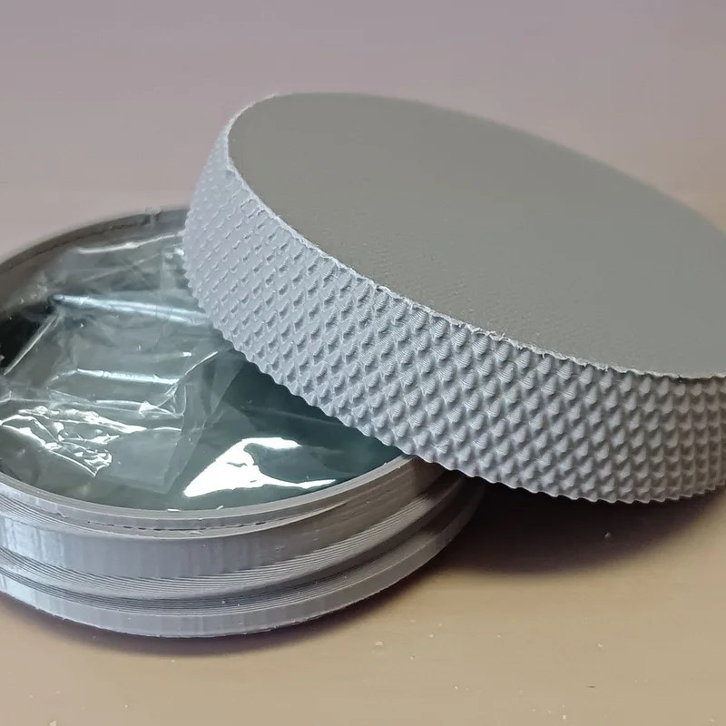 Hộp đựng đa năng tùy chỉnh có nắp vặn vân nhám in 3D
