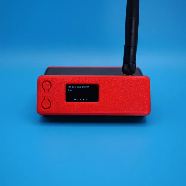 Vỏ case pin Bender cho Heltec V3 & Heltec T114 - Nút mạng Meshtastic MeshCore LoRA - Image 6