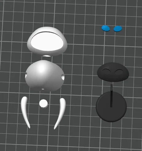 Mô hình robot EVA từ phim WALL-E (File in 3D) - Image 3