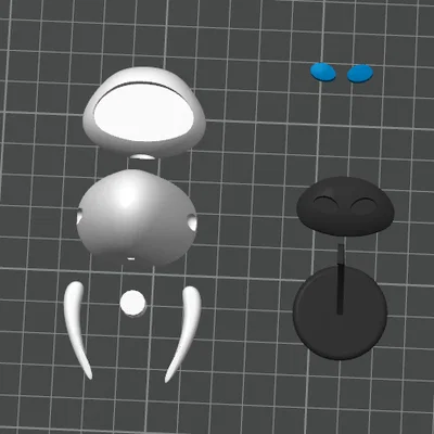 Mô hình robot EVA từ phim WALL-E (File in 3D)