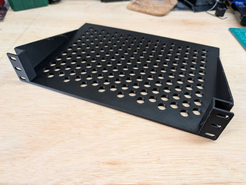 Kệ rack 10 inch - Bản rộng - Image 1