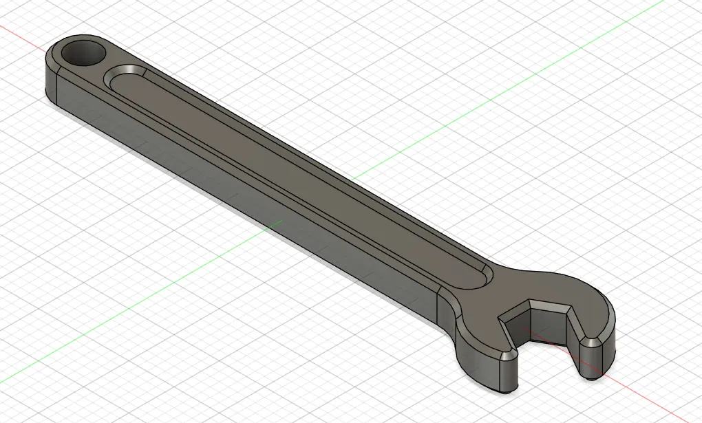 Cờ lê 10mm in 3D - Dụng cụ DIY nhỏ gọn, tiện lợi - Image 1