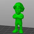 Mô hình 3D Diego Maradona TinyPOPZ - Tượng trang trí cho fan bóng đá - Thumbnail 1