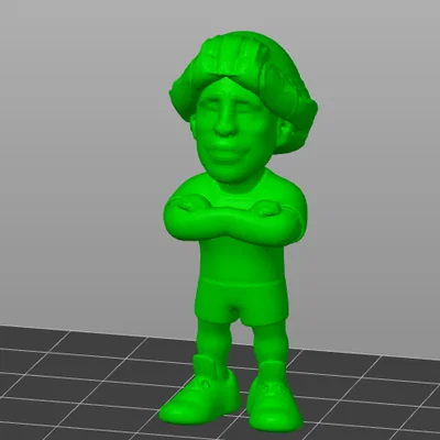 Mô hình 3D Diego Maradona TinyPOPZ - Tượng trang trí cho fan bóng đá