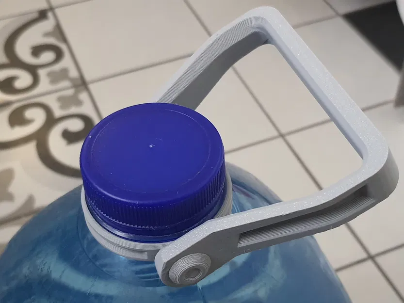 Tay cầm chịu lực in 3D cho bình nước lớn (Bottle handle) - Image 1