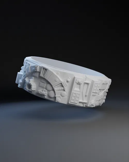 Nhẫn Death Star - Mẫu phụ kiện Star Wars cho người đam mê in 3D - Image 1