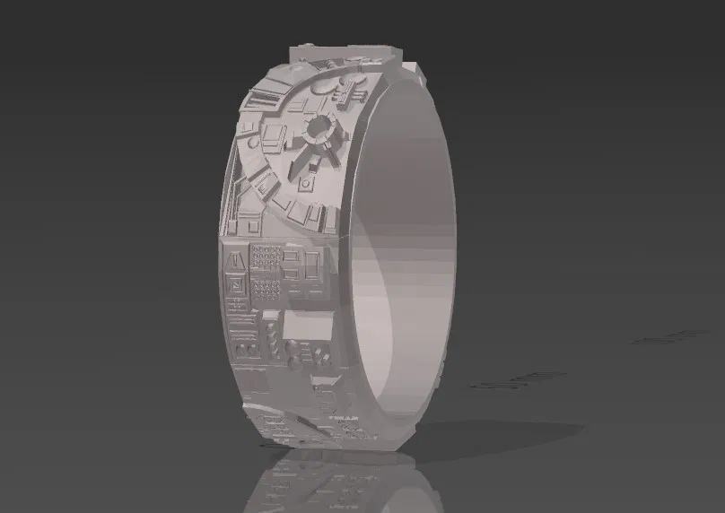 Nhẫn Death Star - Mẫu phụ kiện Star Wars cho người đam mê in 3D - Image 2