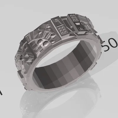 Nhẫn Death Star - Mẫu phụ kiện Star Wars cho người đam mê in 3D