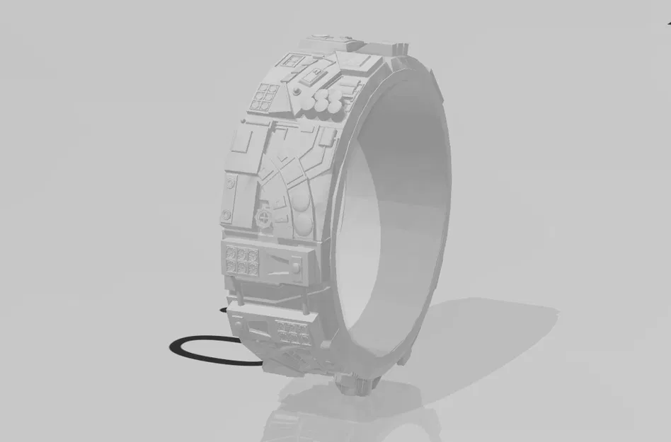 Nhẫn Death Star - Mẫu phụ kiện Star Wars cho người đam mê in 3D - Image 4